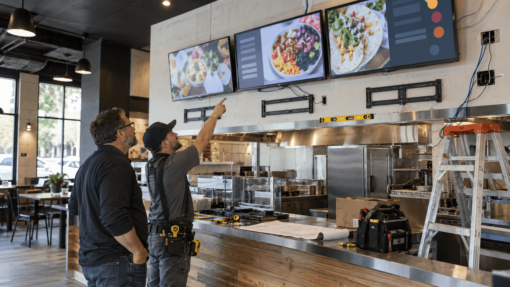 Digital Menu Boards in Akron: Restaurant Installation Guide-image